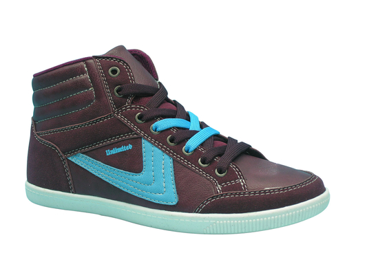 Color plateado brillante zapato de patinaje de corte alto de hombres, increíble