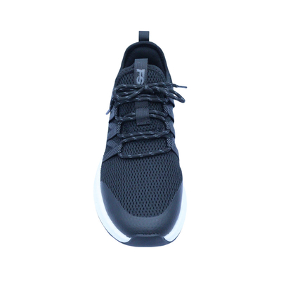 zapatillas de deporte de diseño fresco para hombres de cuero falso estilo superior encaje