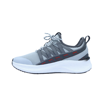 zapatillas de deporte de diseño fresco para hombres de cuero falso estilo superior encaje