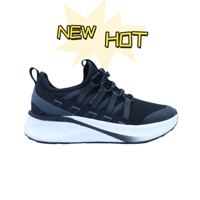 zapatillas de deporte de diseño fresco para hombres de cuero falso estilo superior encaje