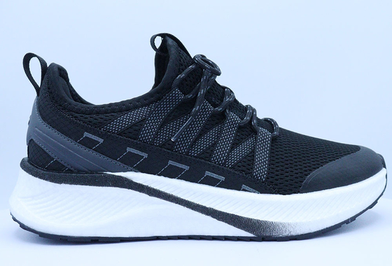 zapatillas de deporte de diseño fresco para hombres de cuero falso estilo superior encaje