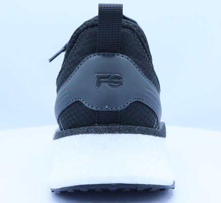 zapatillas de deporte de diseño fresco para hombres de cuero falso estilo superior encaje