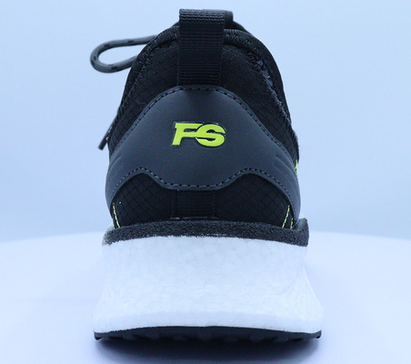 zapatillas de deporte de diseño fresco para hombres de cuero falso estilo superior encaje