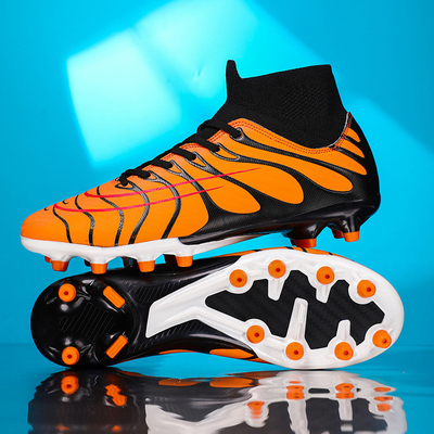 Cristiano Ronaldo CR15 Euro Cup Calzado de fútbol con tacones Talones largos suelas para adultos Calzado de fútbol