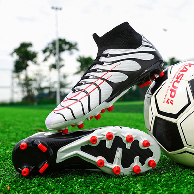 Cristiano Ronaldo CR15 Euro Cup Calzado de fútbol con tacones Talones largos suelas para adultos Calzado de fútbol