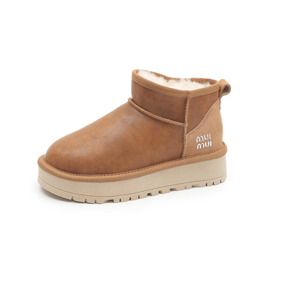 Botas de nieve para mujeres de invierno más veludo