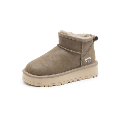 Botas de nieve para mujeres de invierno más veludo
