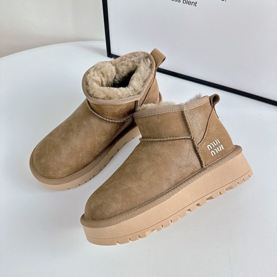Botas de nieve para mujeres de invierno más veludo