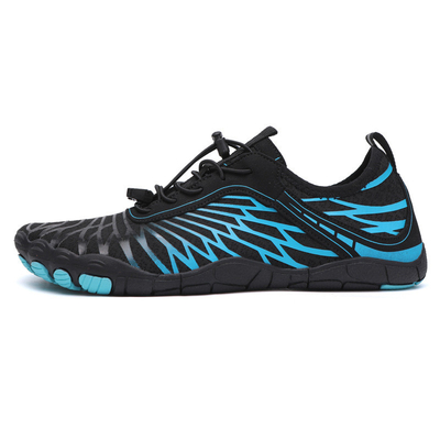Tamaño Plus para parejas Zapatos de pesca al aire libre Zapatos de natación Zapatos de agua Zapatos de cinco dedos Zapatos de playa para hombres