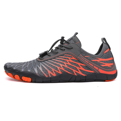 Tamaño Plus para parejas Zapatos de pesca al aire libre Zapatos de natación Zapatos de agua Zapatos de cinco dedos Zapatos de playa para hombres