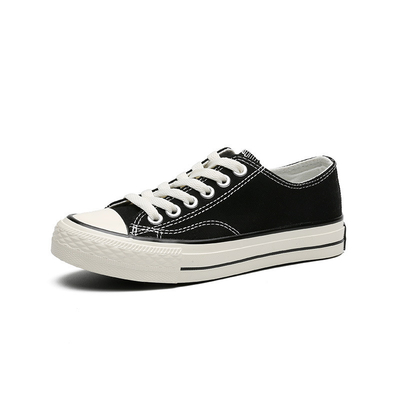 Reproducción de zapatos de lona de los años setenta de los hombres Ulzzang zapatos de pareja de tapa baja estilo coreano de moda con respiración para adolescentes