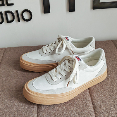 2024 Primavera Nueva Pareja Calzado de lona transpirable Calzado de hombre Calzado blanco con todas las combinaciones Calzado moderno Calzado casual Calzado de hombre