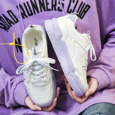 2024 Primavera Nueva Calzado de lona de suela gruesa Calzado de mujer Sneakers de juego completo