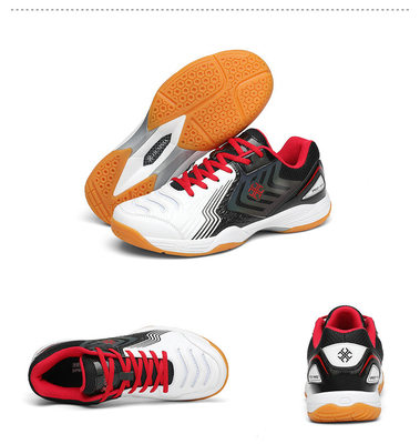 Zapatos de tenis personalizados Zapatos de bádminton con características antideslizantes Diseño de moda en tamaño grande 46 47