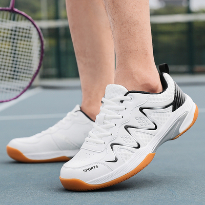 Zapatos de tenis personalizados Zapatos de bádminton con características antideslizantes Diseño de moda en tamaño grande 46 47 Usado al aire libre