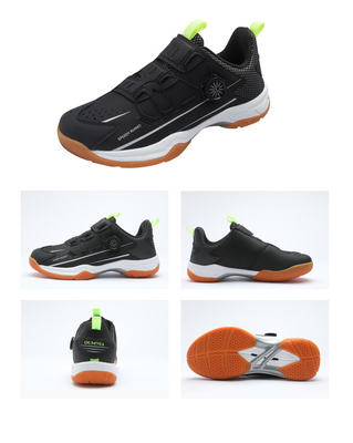 Zapatos de tenis personalizados Zapatos de bádminton con función antideslizante giratoria Diseño de moda para adolescentes Uso al aire libre