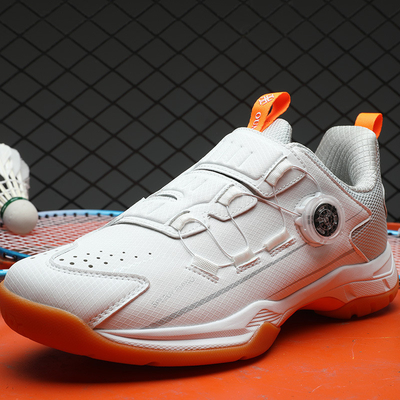 Zapatos de tenis personalizados Zapatos de bádminton con función antideslizante giratoria Diseño de moda para adolescentes Uso al aire libre