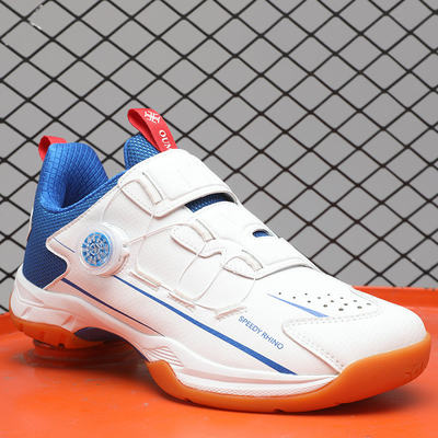 Zapatos de tenis personalizados Zapatos de bádminton con función antideslizante giratoria Diseño de moda para adolescentes Uso al aire libre