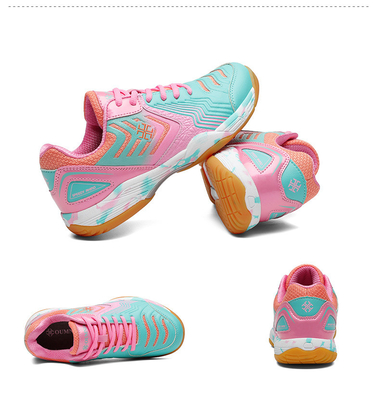 Zapatos de tenis de bádminton personalizados con rasgo antideslizante ligero Diseño de moda en tamaño grande 46 47 Usado al aire libre