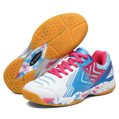 Zapatos de tenis de bádminton personalizados con rasgo antideslizante ligero Diseño de moda en tamaño grande 46 47 Usado al aire libre