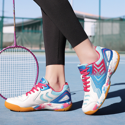 Zapatos de tenis de bádminton personalizados con rasgo antideslizante ligero Diseño de moda en tamaño grande 46 47 Usado al aire libre