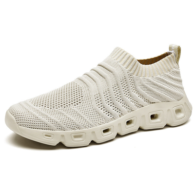 Los hombres de verano de gran tamaño Deportes 45 Slip-On Calcetines Diseño 46 Respirable de Flecha de tejido superior 47 Calzado de carreras