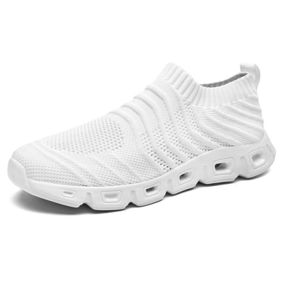 Los hombres de verano de gran tamaño Deportes 45 Slip-On Calcetines Diseño 46 Respirable de Flecha de tejido superior 47 Calzado de carreras