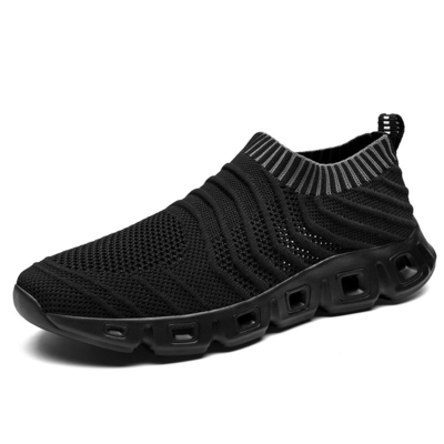 Los hombres de verano de gran tamaño Deportes 45 Slip-On Calcetines Diseño 46 Respirable de Flecha de tejido superior 47 Calzado de carreras