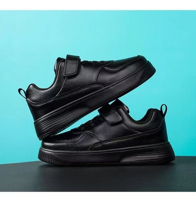 Calzado de patinaje blanco infantil Calzado negro antideslizante 2024 Calzado deportivo impermeable de cuero