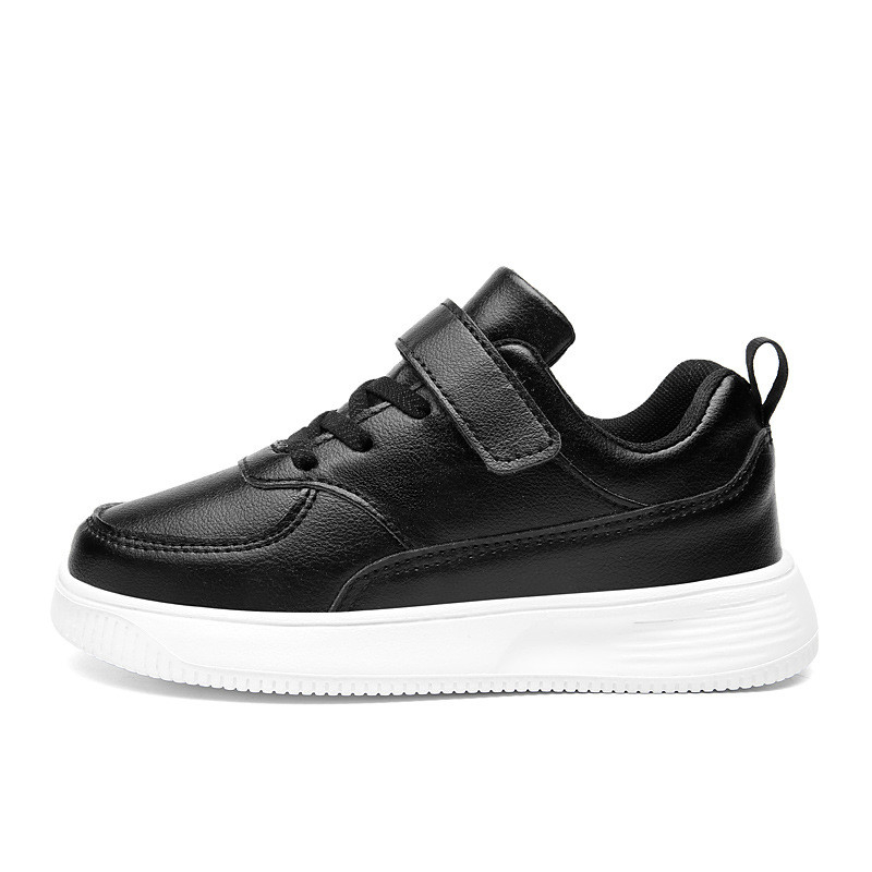Calzado de patinaje blanco infantil Calzado negro antideslizante 2024 Calzado deportivo impermeable de cuero
